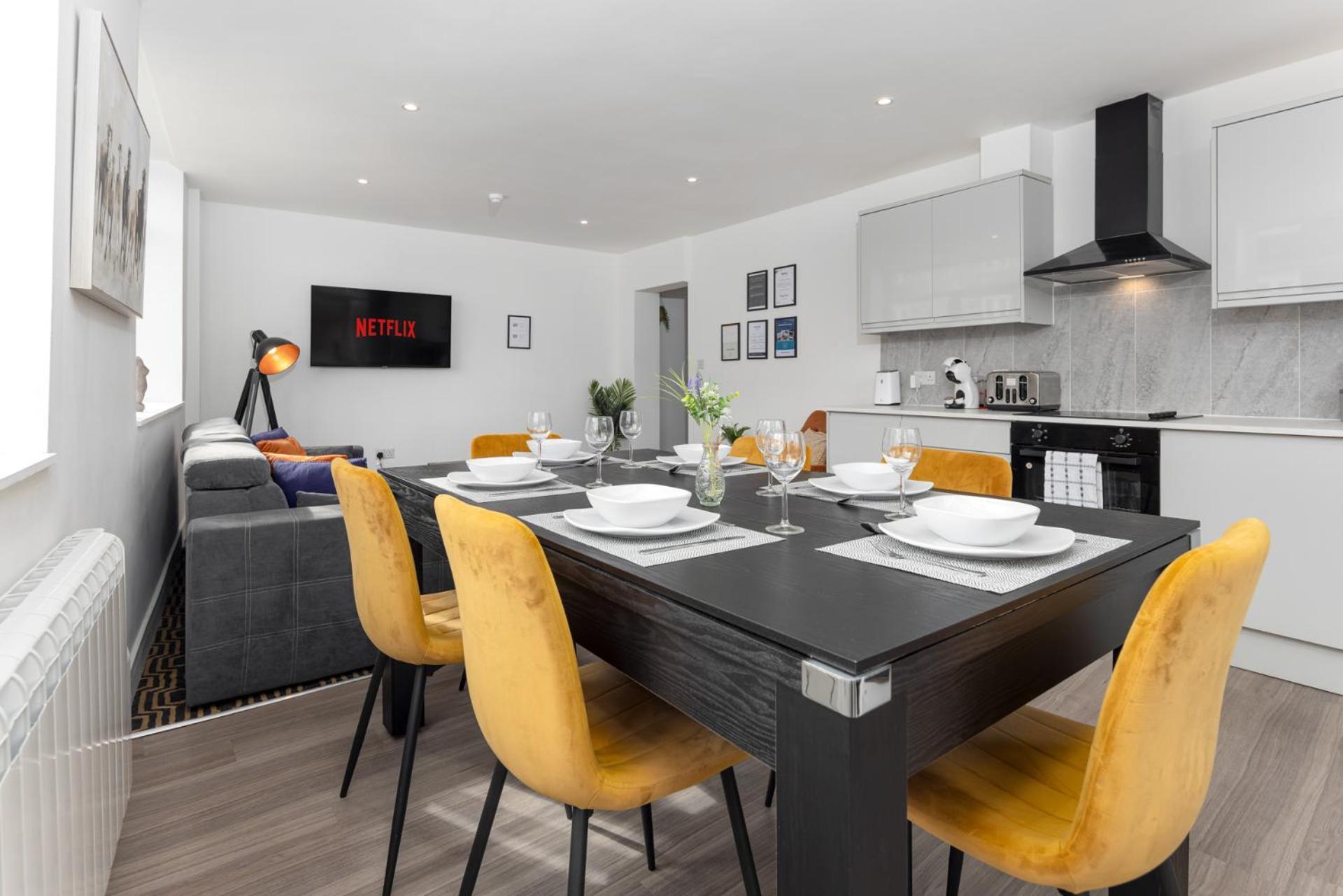 Flatzy - 16 Guests 4 En-Suite Central Apartment A Liverpool Exteriör bild